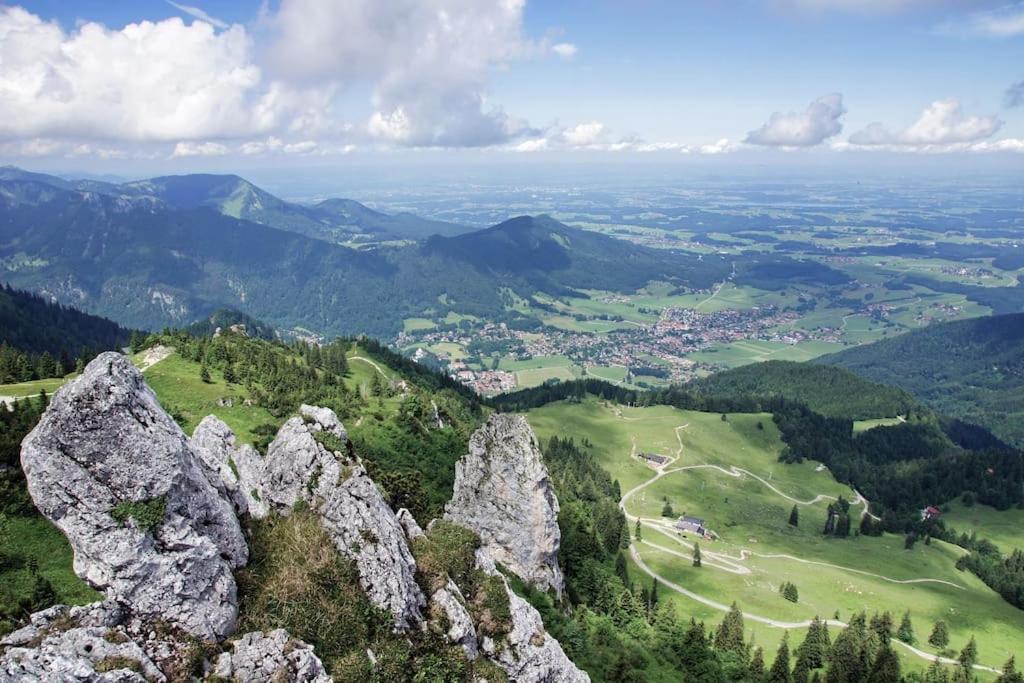 Kampenzeit Loft Mit Traumhaftem Panoramablick Apartment Aschau im Chiemgau Bagian luar foto