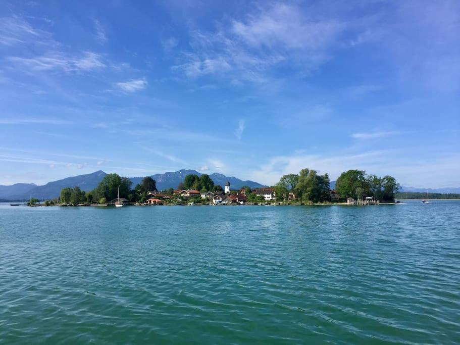 Kampenzeit Loft Mit Traumhaftem Panoramablick Apartment Aschau im Chiemgau Bagian luar foto