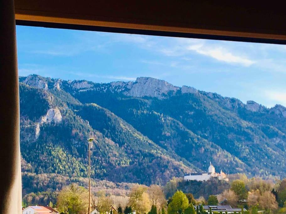 Kampenzeit Loft Mit Traumhaftem Panoramablick Apartment Aschau im Chiemgau Bagian luar foto